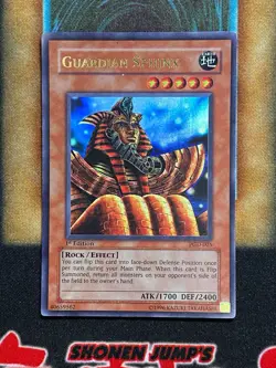Yugioh Guardian Sphinx PGD-025 Ultra Rare 1st Ed MP - Image 1