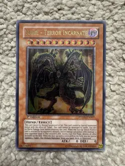 Yu-Gi-Oh! Yubel - Terror Incarnate PTDN-EN007 1st Edition Ultimate Rare Euro - Image 1