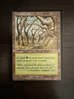 Magic: The Gathering Gaea's Cradle Card Light Play English Version - Image 1
