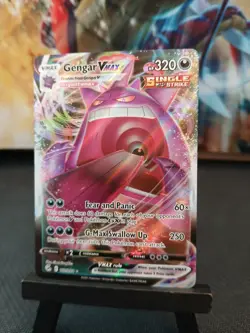 Gengar VMAX 157/264 Swsh08: Fusion Strike Pokemon Card near mint - Image 4