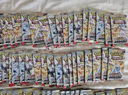 POKEMON CARDS PRISMATIC EVOLUTIONS 100 BOOSTER PACK LOT!!!!!!!!! - Image 3