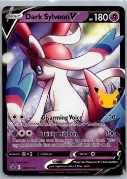 Pokemon Dark Sylveon V #SWSH134 SWSH: Sword & Shield Promo Cards NM - Image 1