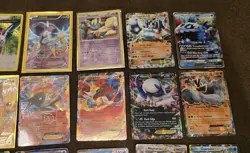 Lot Of 74 Pokemon TCG Holo Foil Chase Cards - GX, EX, Break - Image 3