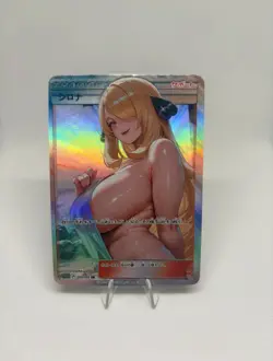 Pokemon Anime Waifu ACG DIY Trainer Art card - Image 1