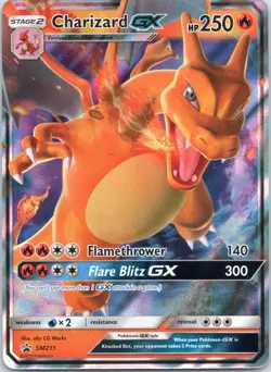 Charizard GX - SM211 - Pokemon Sun & Moon Promo Ultra Rare Card - Image 1