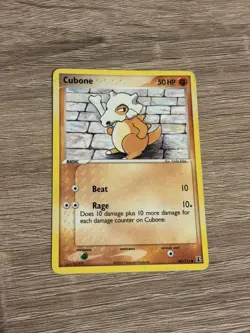 Pokemon Cubone Ex Delta Species Set Card 60/113 - Image 1