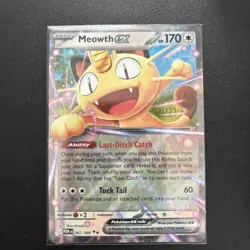 Meowth ex 062/088 Double Rare Perfect Order Pokemon Near Mint - Image 1