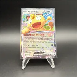 Pokemon Meowth ex 062/088 Perfect order Double Rare Full Art Holo 170 HP Eng - Image 1