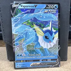Nintendo Pokemon Vaporeon V SWSH Promo Holo EN 210 HP SWSH150 - Image 1