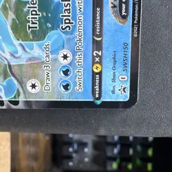 Nintendo Pokemon Vaporeon V SWSH Promo Holo EN 210 HP SWSH150 - Image 5