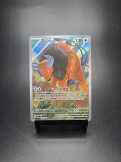 2026 Pokemon Chaos Rising Tauros 096/086 Illustration Rare Full Art NM/M - Image 1