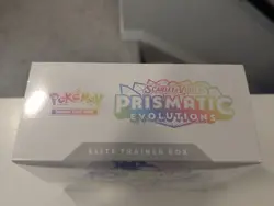 Pokemon Scarlet & Violet Prismatic Evolutions ETB - Factory Sealed - Image 4