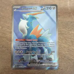 Cobalion ex 103/086 Chaos Rising Ultra Rare NM Pokemon TCG - Image 1