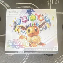 Pokemon TCG Prismatic Evolutions Elite Trainer Box ETB factory sealed - Image 1