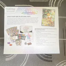 Pokemon TCG Prismatic Evolutions Elite Trainer Box ETB factory sealed - Image 2