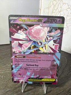 Mega Diancie ex - 041/094 - Double Rare - Phantasmal Flames - Pokemon - NM/M - Image 1
