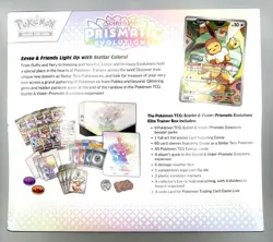 Pokemon Scarlet & Violet Prismatic Evolutions Elite Trainer Box ETB Sealed Eevee - Image 2