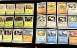 Pokemon 151 Near Complete Master Set Binder Collection 361 Cards 9 Promos - Image 5