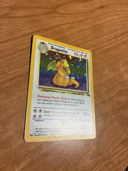 Pokemon TCG Fossil - Dragonite Holo 4/62 Near Mint! - Image 2