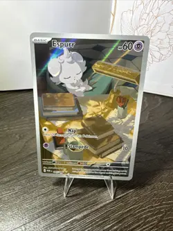 Espurr 095/088 Holo Illustration Rare Perfect Order Pokemon Near Mint - Image 3