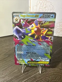 Mega Starmie ex 021/088 ME03: Perfect Order Pokemon Near Mint - Image 1
