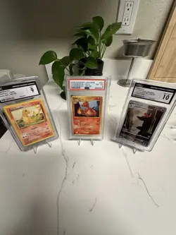 TCG Pokemon Graded (5) Card Lot! Charmander Base , Charmeleon 151 Stormfront - Image 1