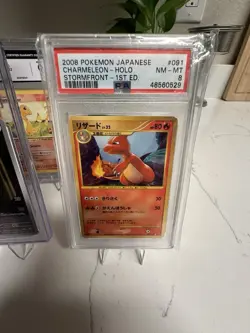 TCG Pokemon Graded (5) Card Lot! Charmander Base , Charmeleon 151 Stormfront - Image 4
