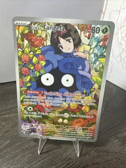 Erika’s Tangela 218/217 Pokemon Ascended Heroes Illustration Rare NM - Image 3