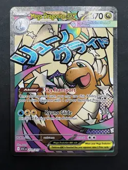 Pokemon TCG Mega Dragonite EX 271/217 ASC Secret Rare Full Art Holo English 370 - Image 1
