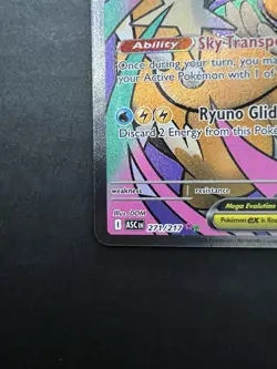 Pokemon TCG Mega Dragonite EX 271/217 ASC Secret Rare Full Art Holo English 370 - Image 4