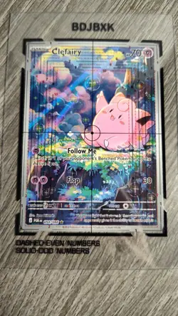 Pokemon Clefairy ILLUSTRATION RARE / POR 094/088 NM - Image 3