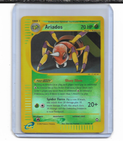 Pokemon Aquapolis Ariados Reverse Holo Rare #3/147 Excellent Condition - Image 1