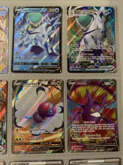 Pokemon TCG Sword & Shield Sets Full Art Holo Rare Lot of 9 Cards- NM - Image 3