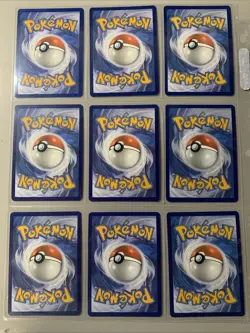 Pokemon TCG Modern EX Holo Rare Binder Page Lot of 9 Cards NM - Image 2