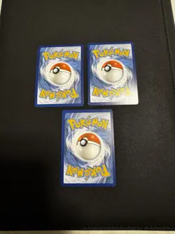 2023 Pokemon TCG SV 151 Poster Collection 3-Card Holo Promo Set Squirtle Swirl - Image 5