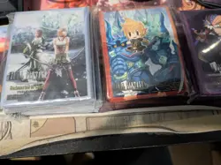 FFTCG Card Sleeves - Final Fantasy TCG Multiple Packs plus FFTCG annual - Image 3