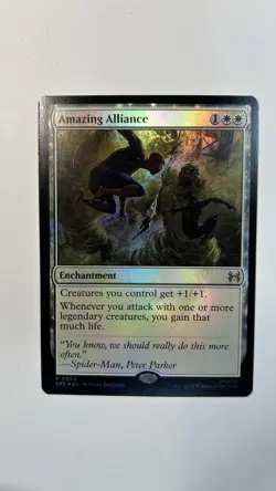 MTG Marvel Spider-Man Amazing Alliance #0002 Foil NM/MT - Image 1