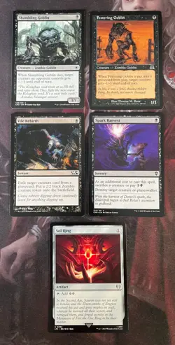 MtG Custom Commander / EDH Blue Black Zombies - Gisa and Geralf - Bracket 2 - Image 3
