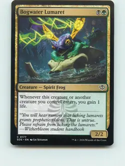 Bogwater Lumaret - C177 - MTG - Secrets of Strixhaven (SOS) - Image 1