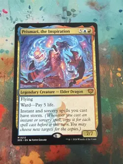 Prismari the Inspiration Elder Dragon Secrets of Strixhaven EN MtG Regular SOS - Image 1