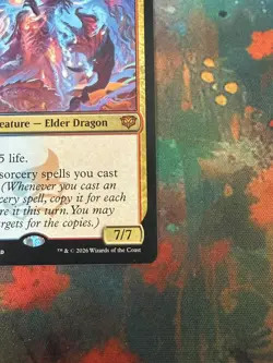 Prismari the Inspiration Elder Dragon Secrets of Strixhaven EN MtG Regular SOS - Image 4
