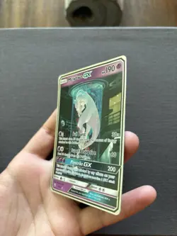 Pokemon Mewtwo GX Shining Legends Card 78/73 Full Art Shiny Holo Secret Rare - Image 4