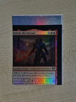 MTG Misprint Nehab, the Eternal NFC Foil Commander Legends - Image 1