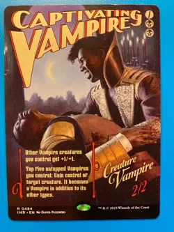 MTG 1x SHOWCASE Captivating Vampire # 484 Innistrad Remastered Magic the x1 NM - Image 1