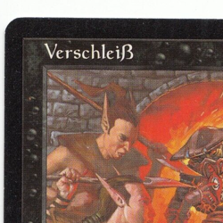 2X Attrition German MTG MISPRINT. Same card but 2 different names - Image 2