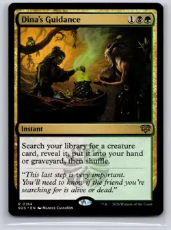 Dina's Guidance 184 Rare Secrets of Strixhaven Magic: The Gathering Near Mint - Image 1