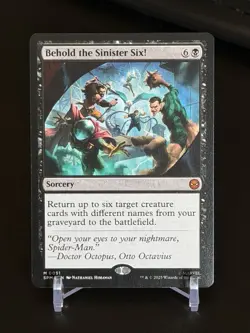 MTG Magic the Gathering Marvel's Spider-Man Behold the Sinister Six! 51 Mythic - Image 1