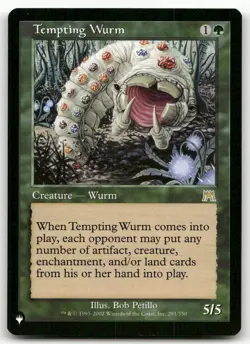 Tempting Wurm #291/350 (NM) List Reprints LIST LIST Magic MTG - Image 1