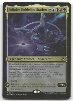 Infinite Guideline Station #219 (Foil) (NM) Edge of Eternities EOE Magic MTG - Image 1