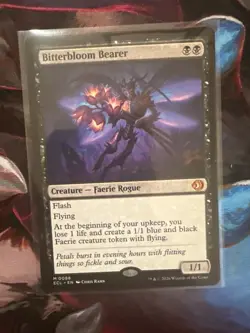 MTG Bitterbloom Bearer Mythic Rare Bloomburrow - Image 1